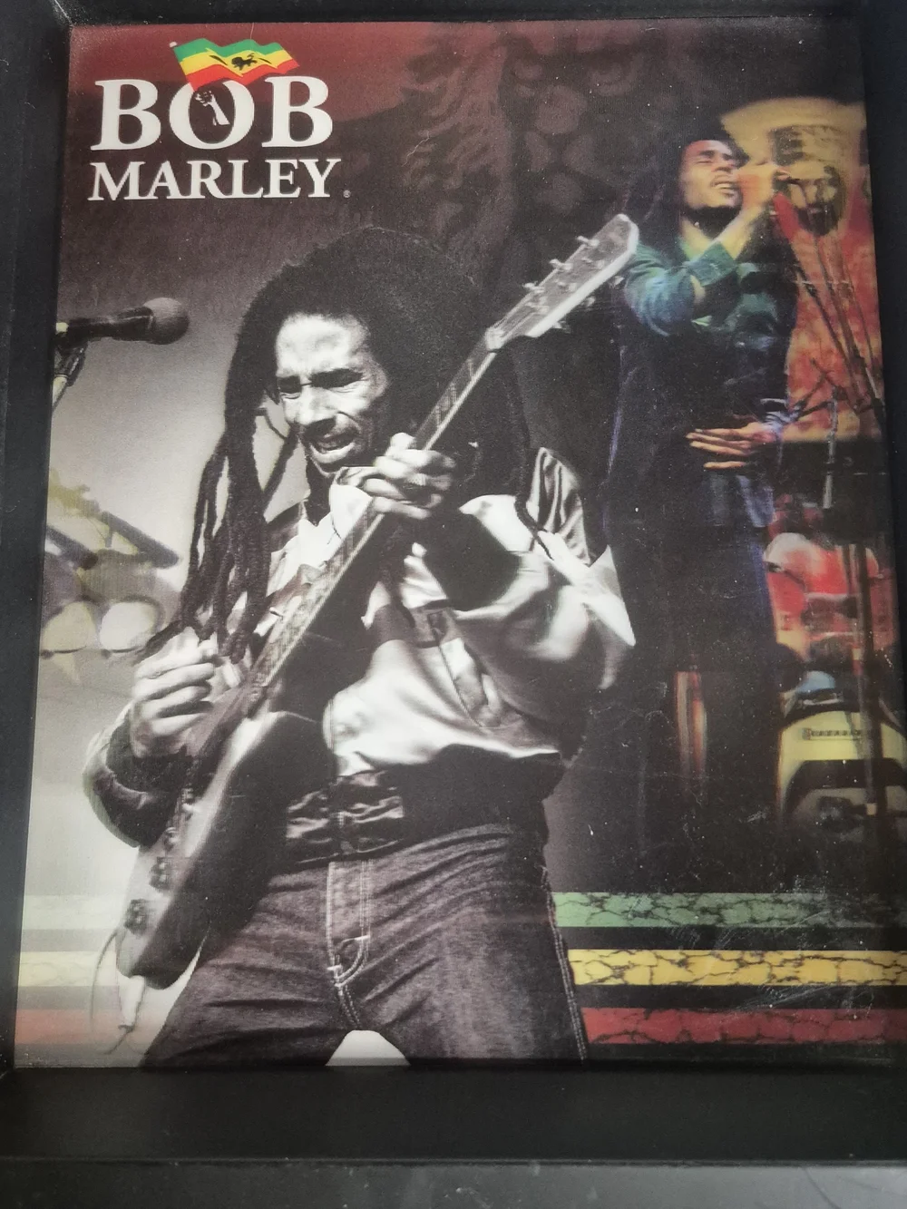 Bob Marley Black Decorative Picture Frame - Classic Home Accent